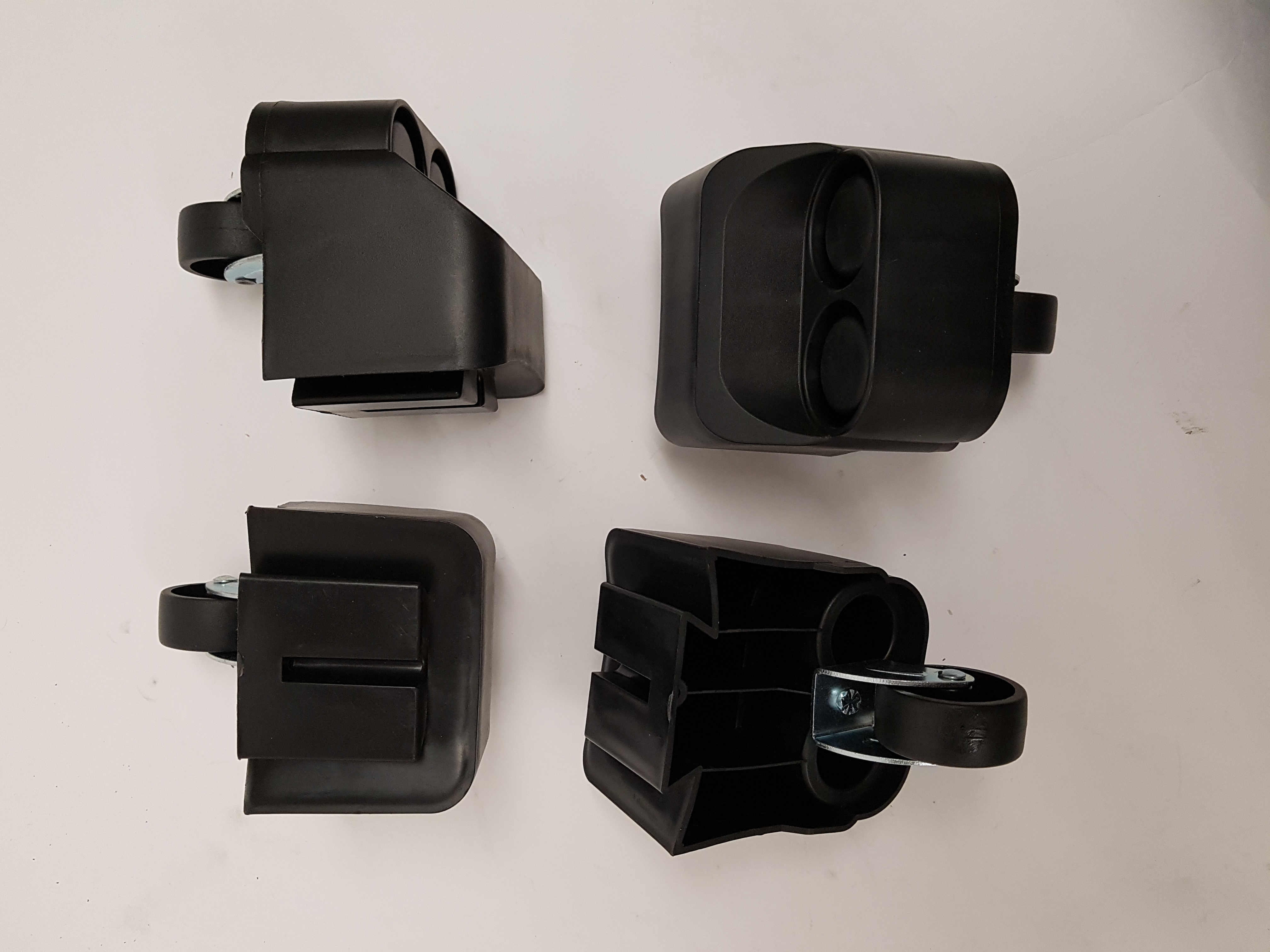 Set van 4 wielen voor AquaForte vacuüm vijverzuiger - Zo goed als nieuw