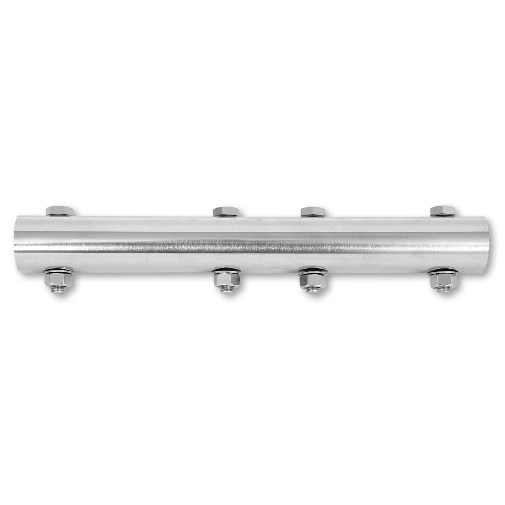 Metalen mof inclusief accessoires om de Aquari-houten stokken te verlengen