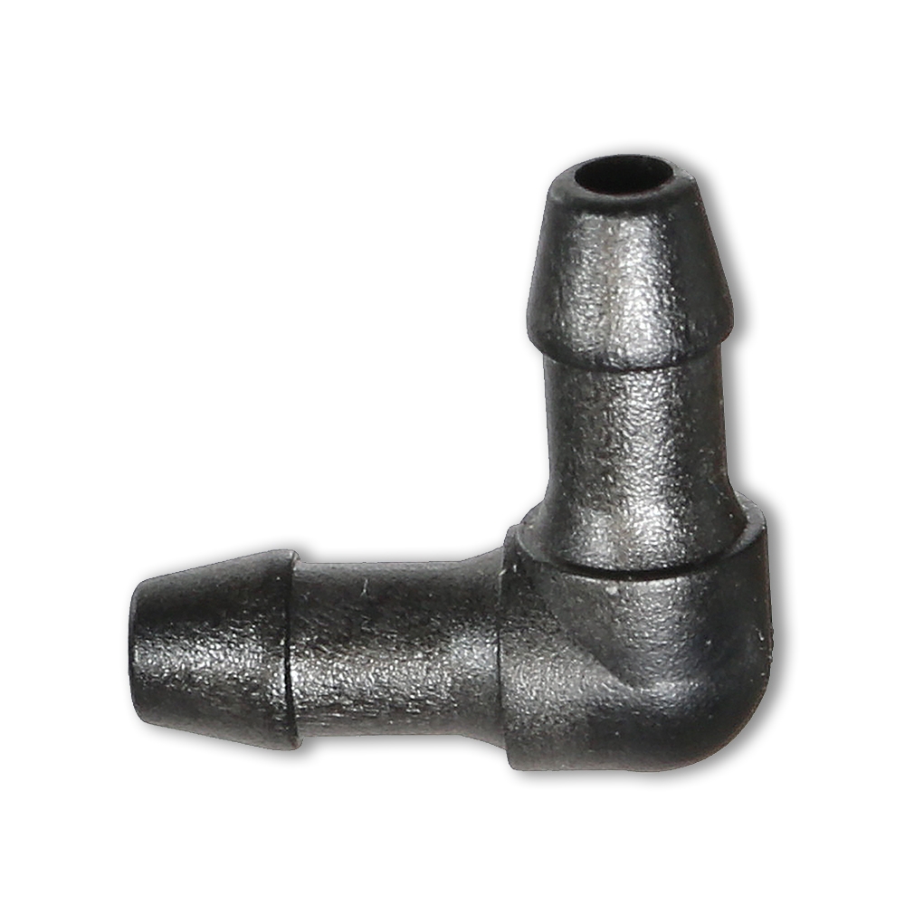 Speciale connector L-stuk Ozonbestendig 4 mm