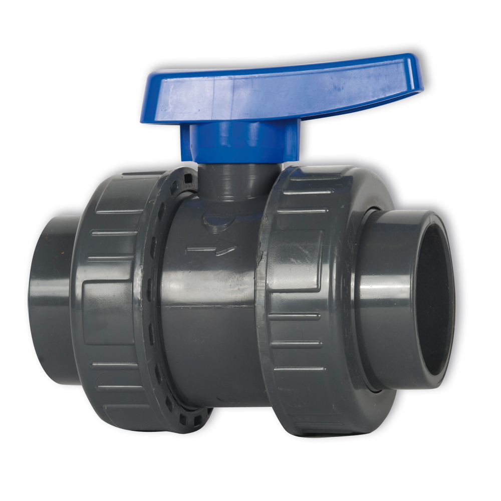 Hoogwaardige kogelkranen blauw