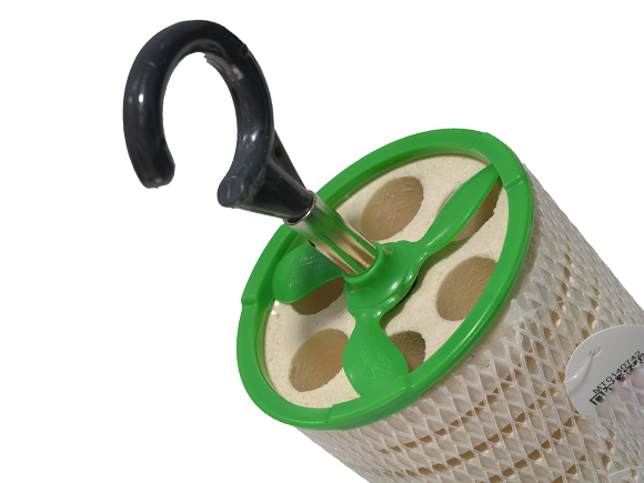 Ophanghaak voor bacteriehuisje