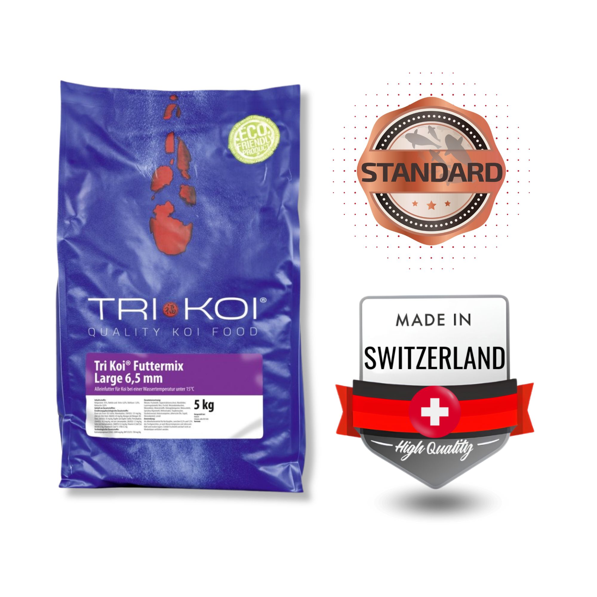 Tri Koi® voermix Large onder 15 °C 
