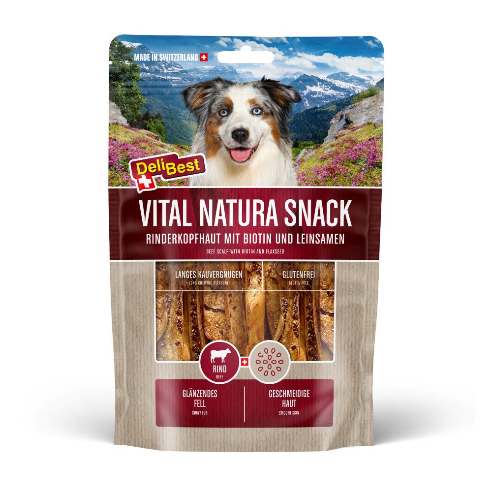 Vital Natura Snack Biotine & Lijnzaad 200 g 