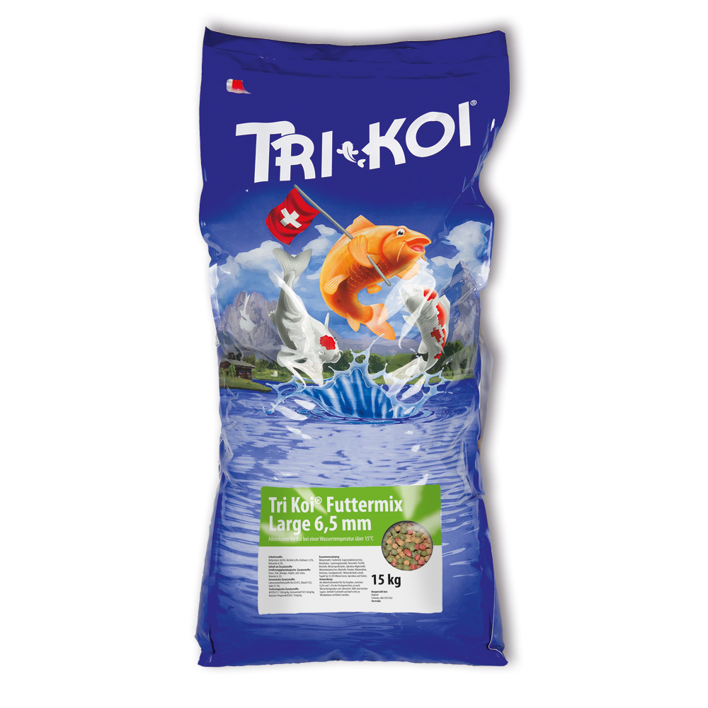 Tri Koi® voermix Large boven 15 °C 