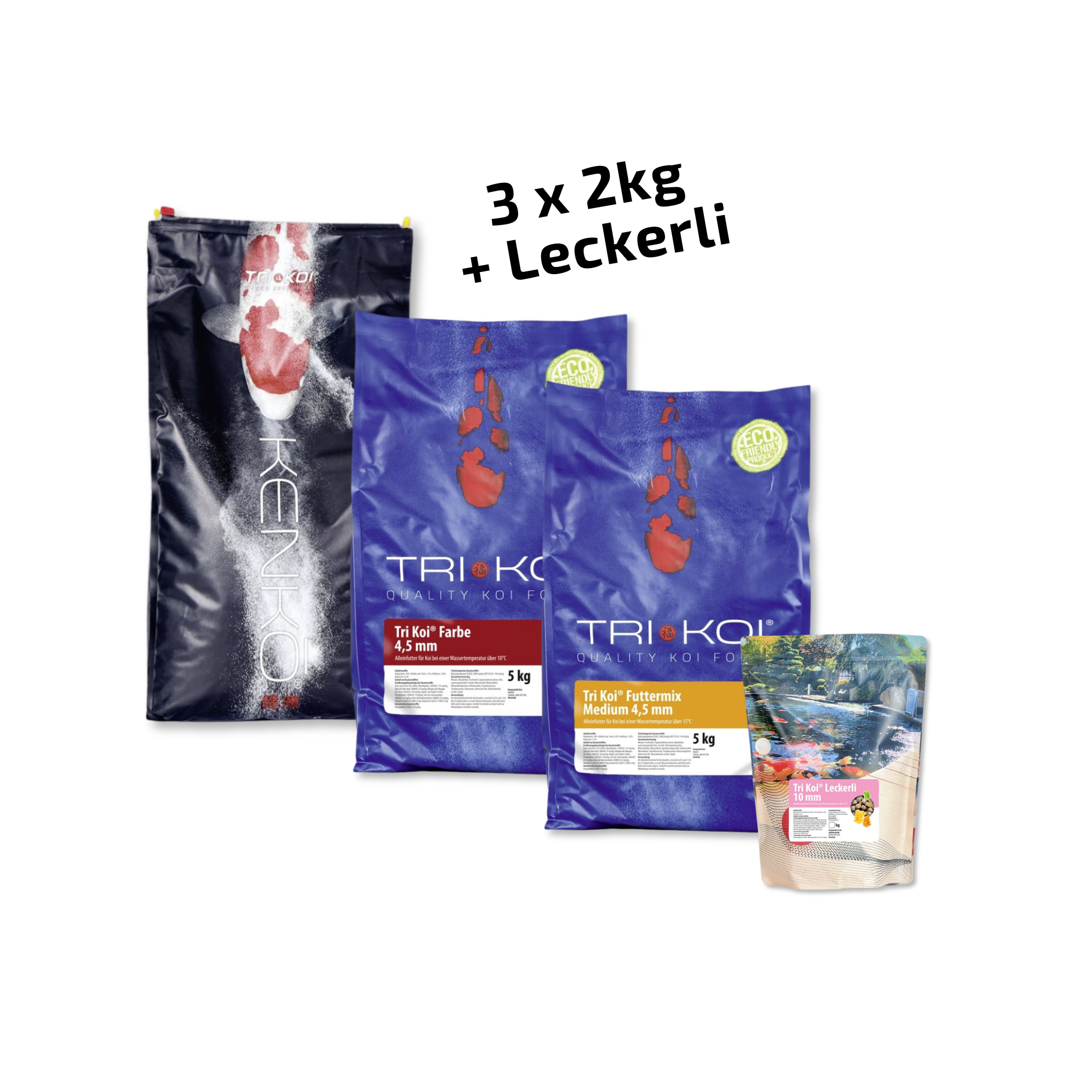 Koi-voerset: zomer klein