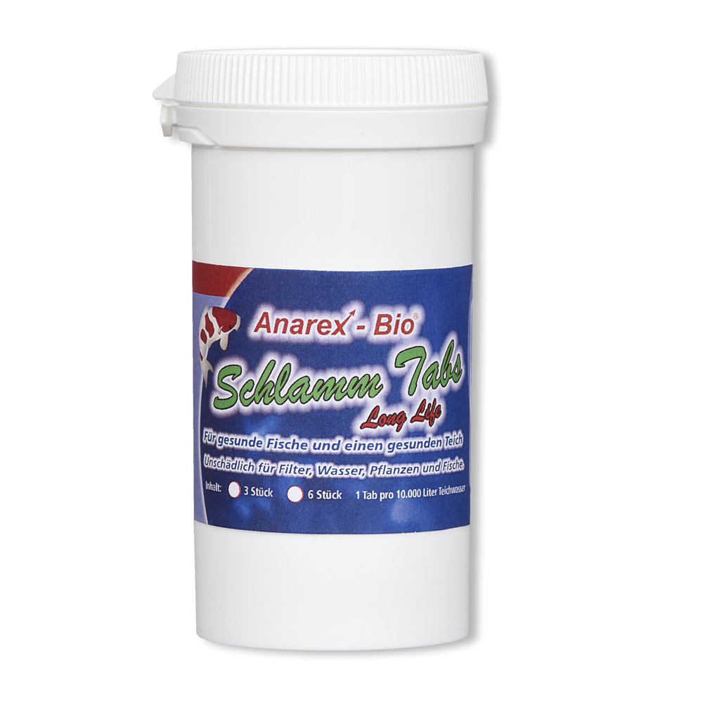 Longlife Koi Tabs met slibafbrekende bacteriën en Anarex-Bio®