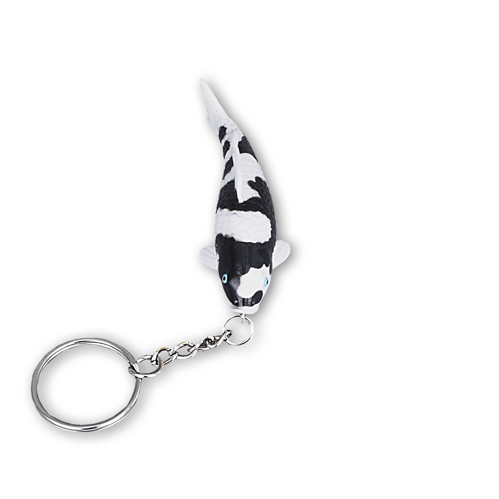 Koi sleutelhanger Shiro Utsuri