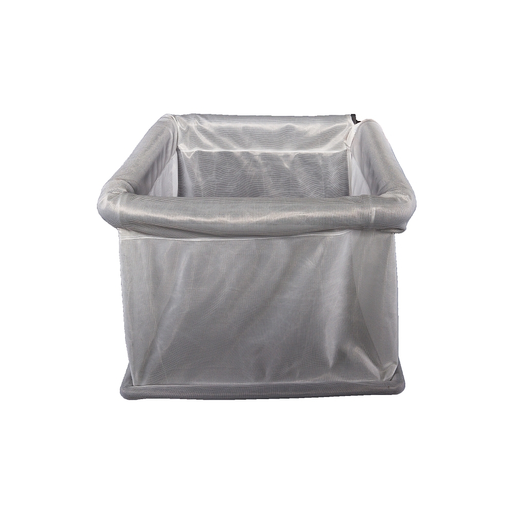 Drijvende broedplaats met frame wit 65 x 65 x 50 cm 0,5 mm maaswijdte 