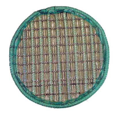 Drijvende planteneilanden zonder planten