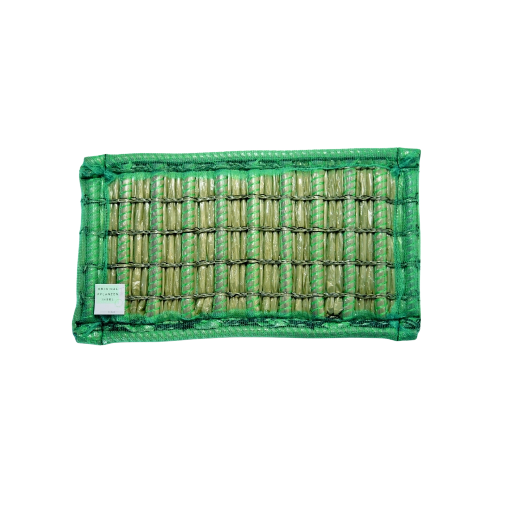 Drijvende planteneilanden zonder planten