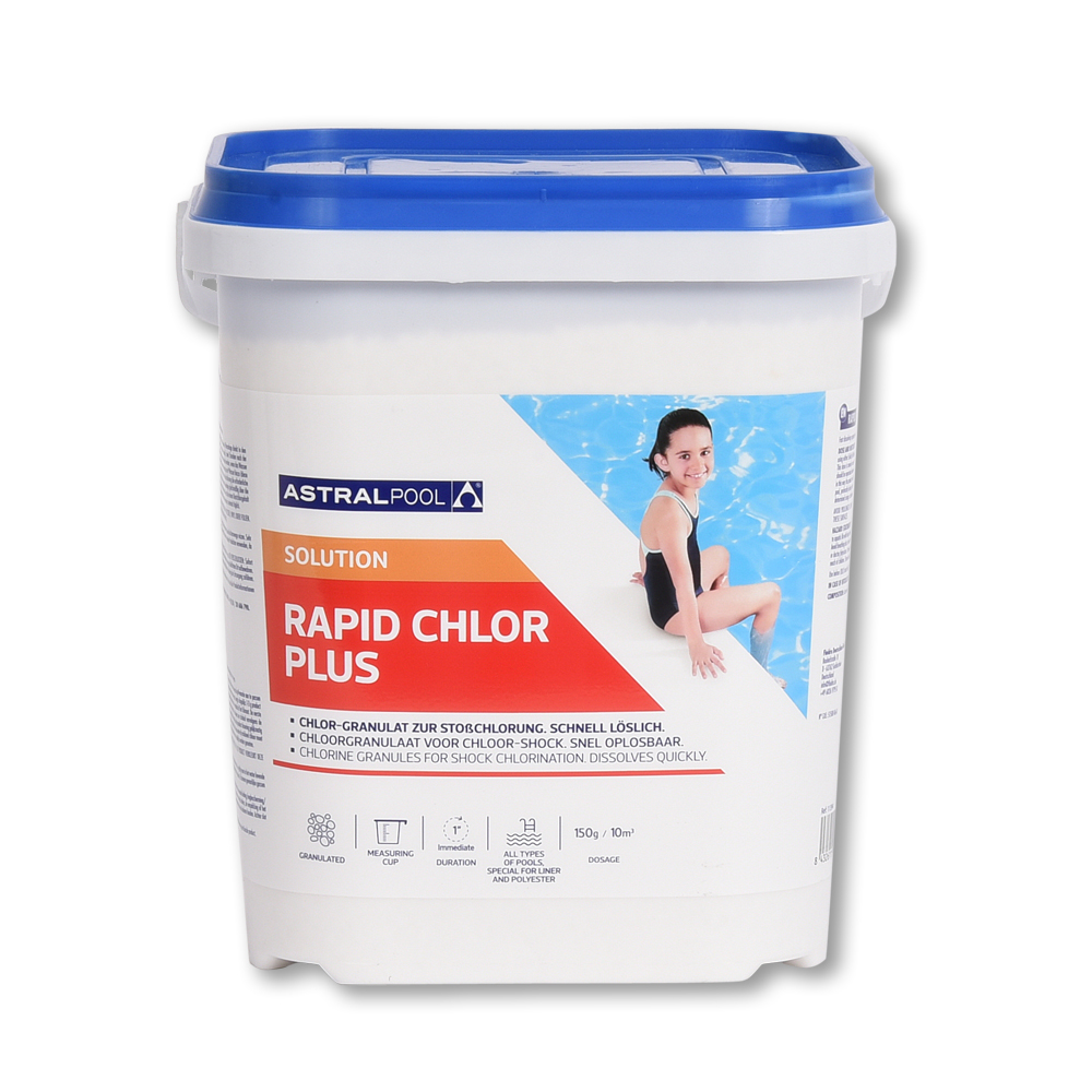 AstralPool snel oplosbaar chloorgranulaat voor zwembaden