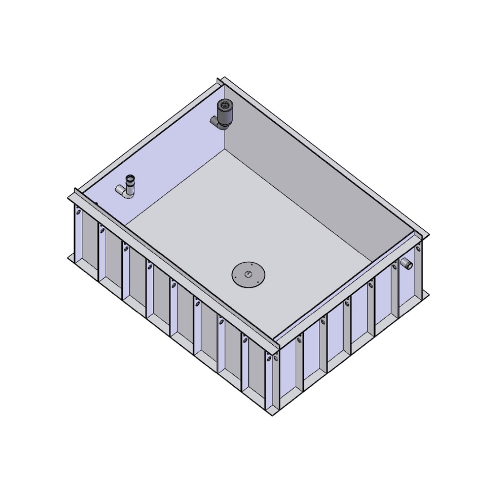 Vijver 7-RKT-14-6 (4 x 3,30 x 1,50 m, 16.700 l)