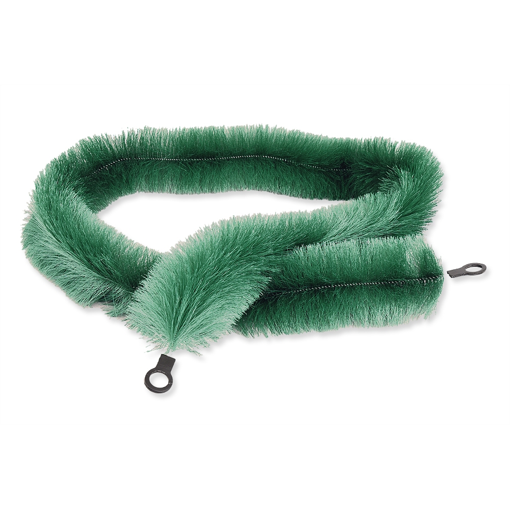 Paarbürste 260 cm x 15 cm gegolfd + X-vorm