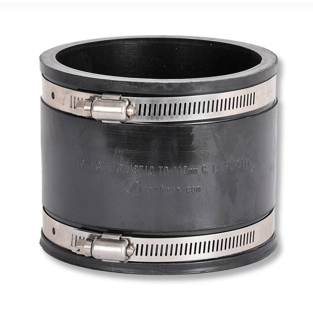 Flexibele moffen incl. spanringen