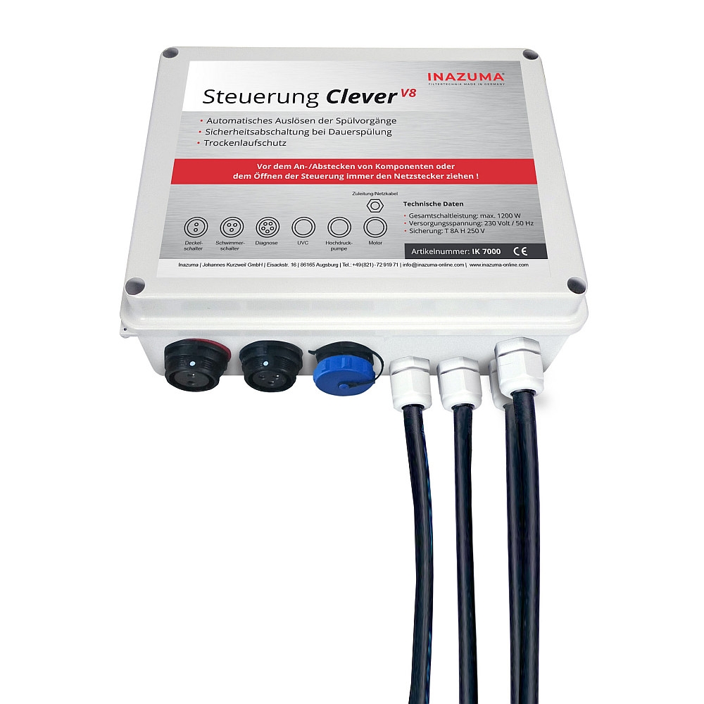 Inazuma filterregeling Clever V8