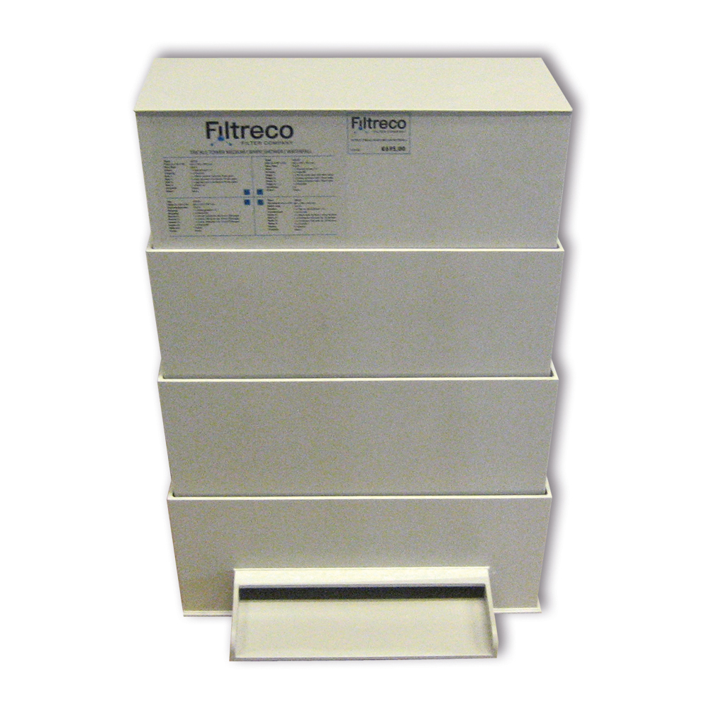 Trickle Filter Medium filter met waterval