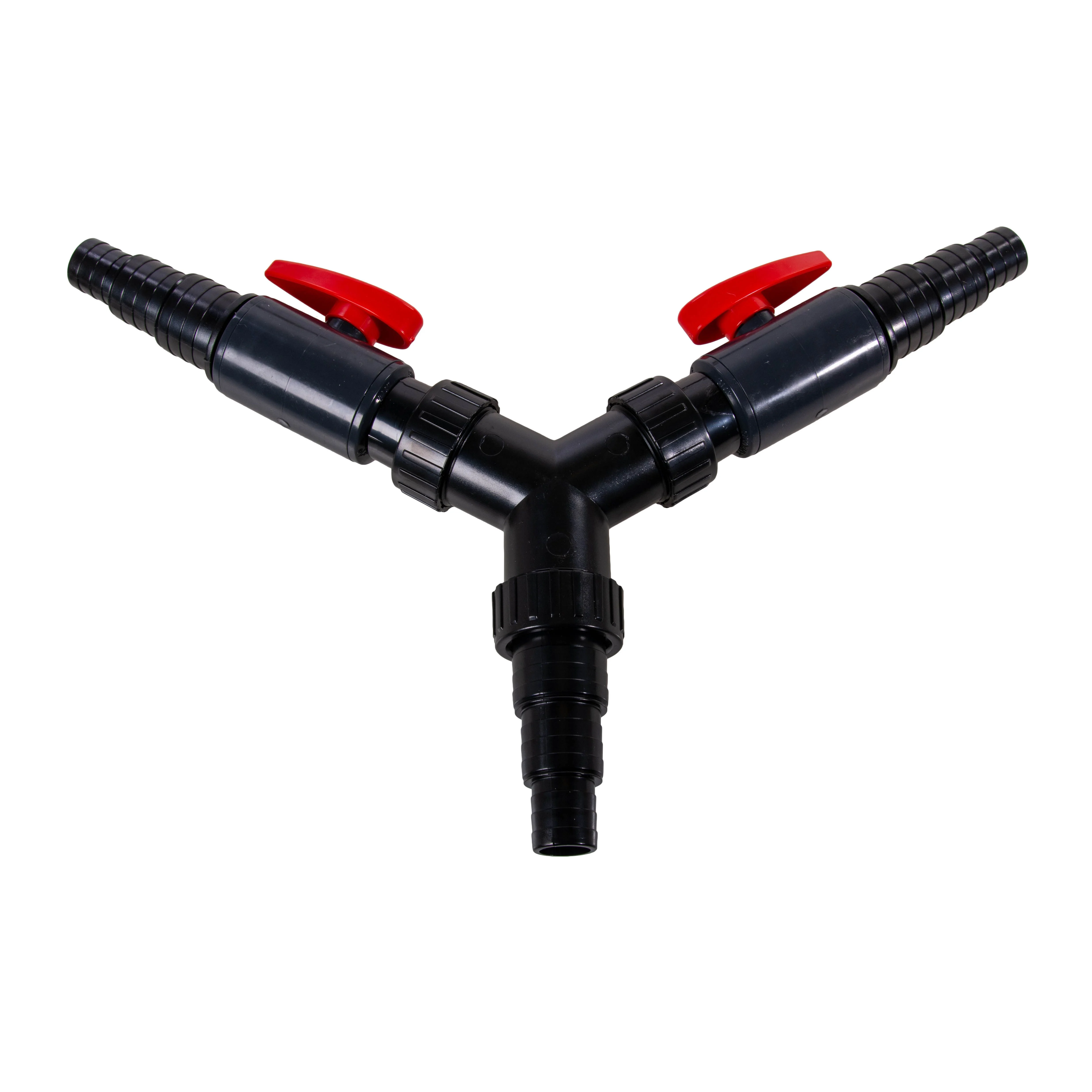 3-weg verdeelkraan met kogelkraan