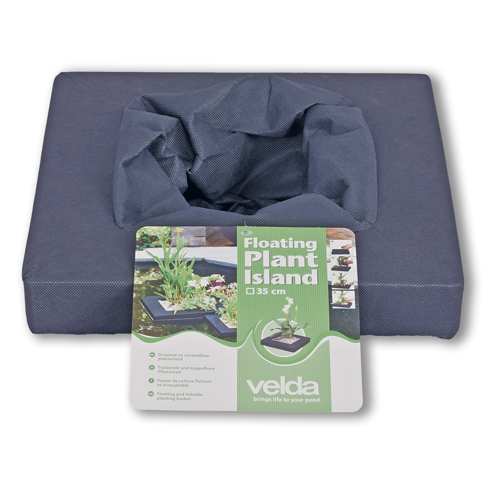 Hoekig planteneiland 35 cm