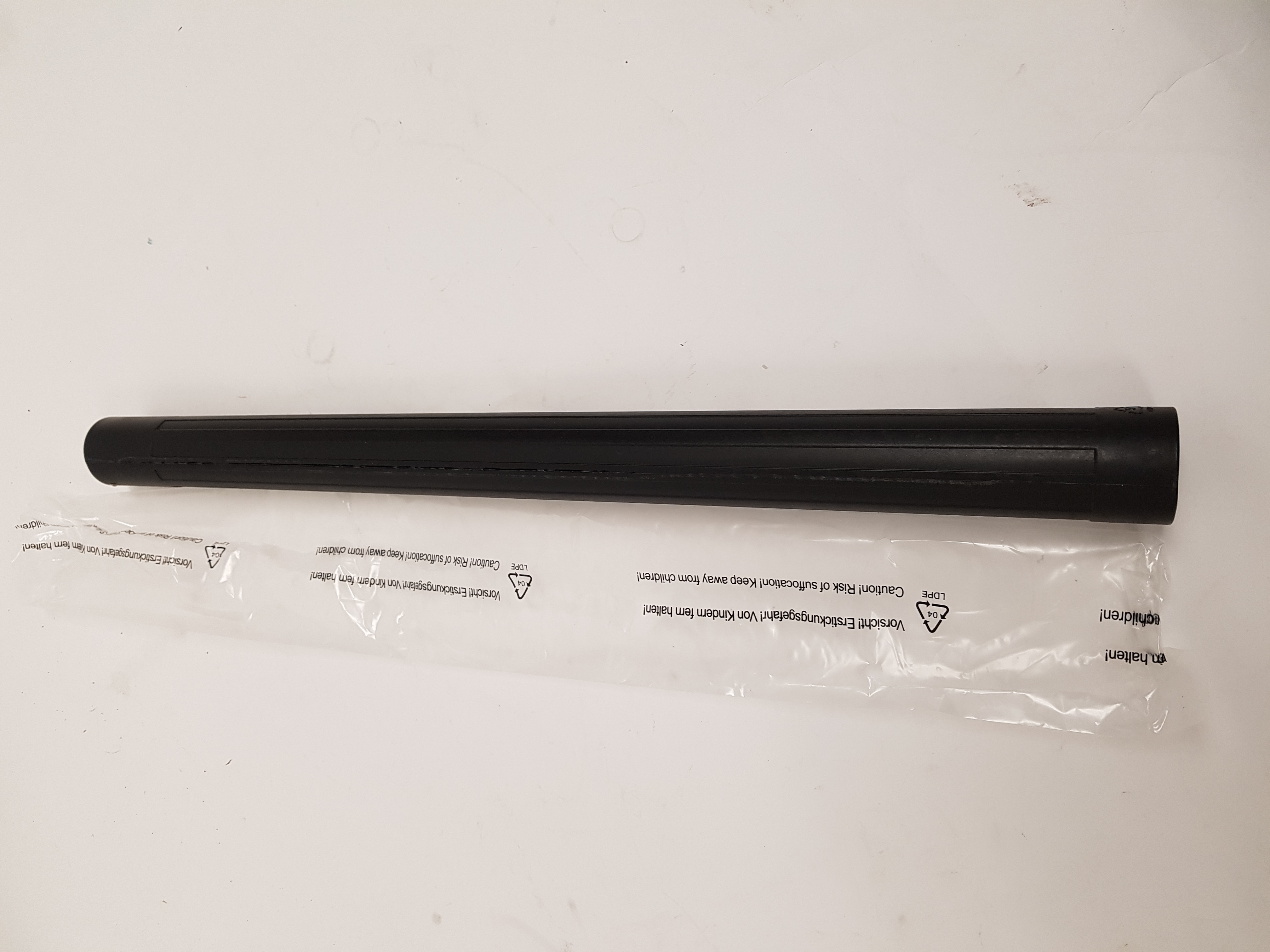 Zuigbuisverlenging (zwart) voor AquaForte Vacuum vijverzuiger - Zo goed als nieuw