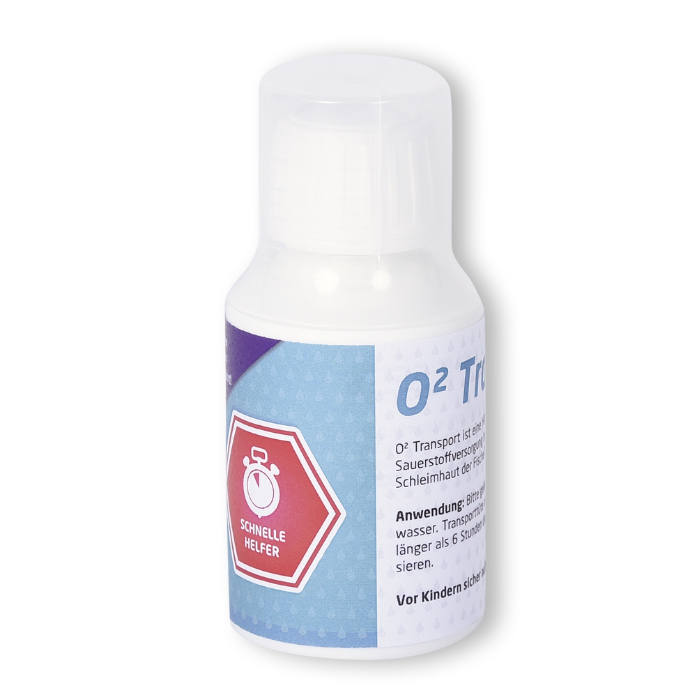 O² Transportmiddel 100 ml (voldoende voor 400 l water)