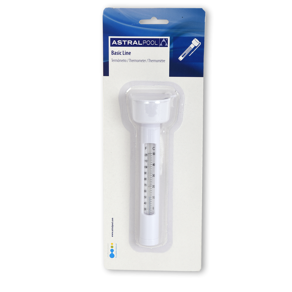 Staafthermometer, wit