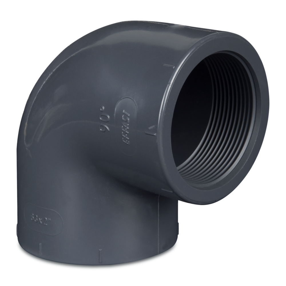 Hoek 90° met binnendraad