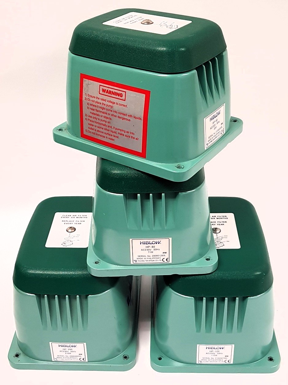 Vervangende behuizingsdeksel incl. filterdeksel voor Hiblow 20 / 40 / 80 / 120 / 200