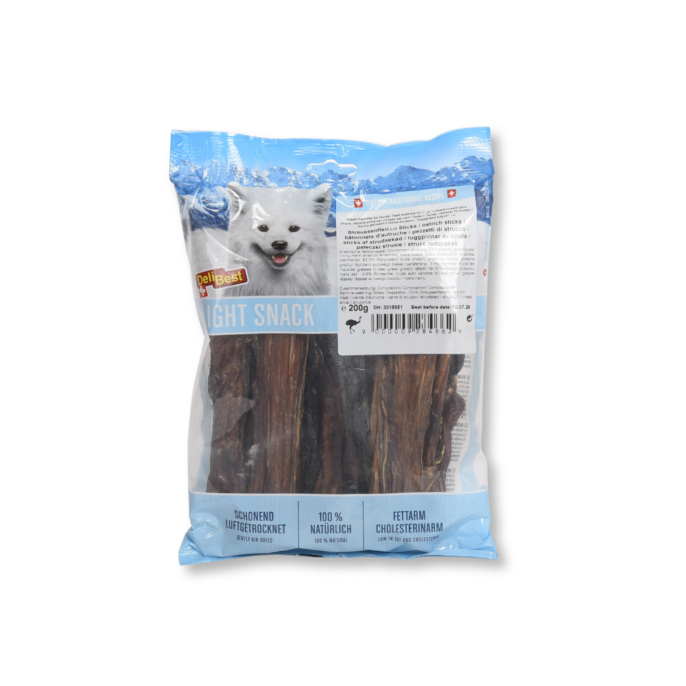 Light struisvogelvlees sticks 200 g