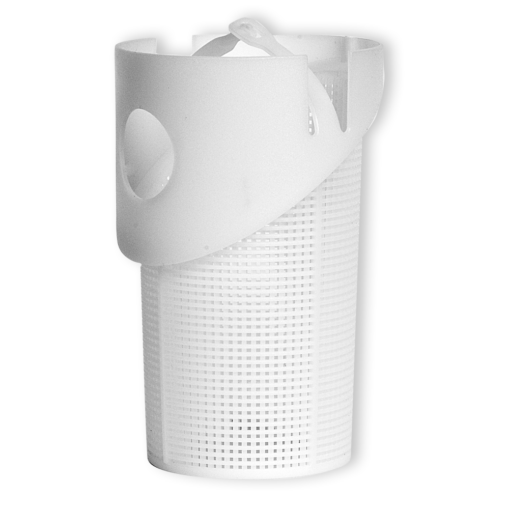 Inzetmand voor voorfilter wit