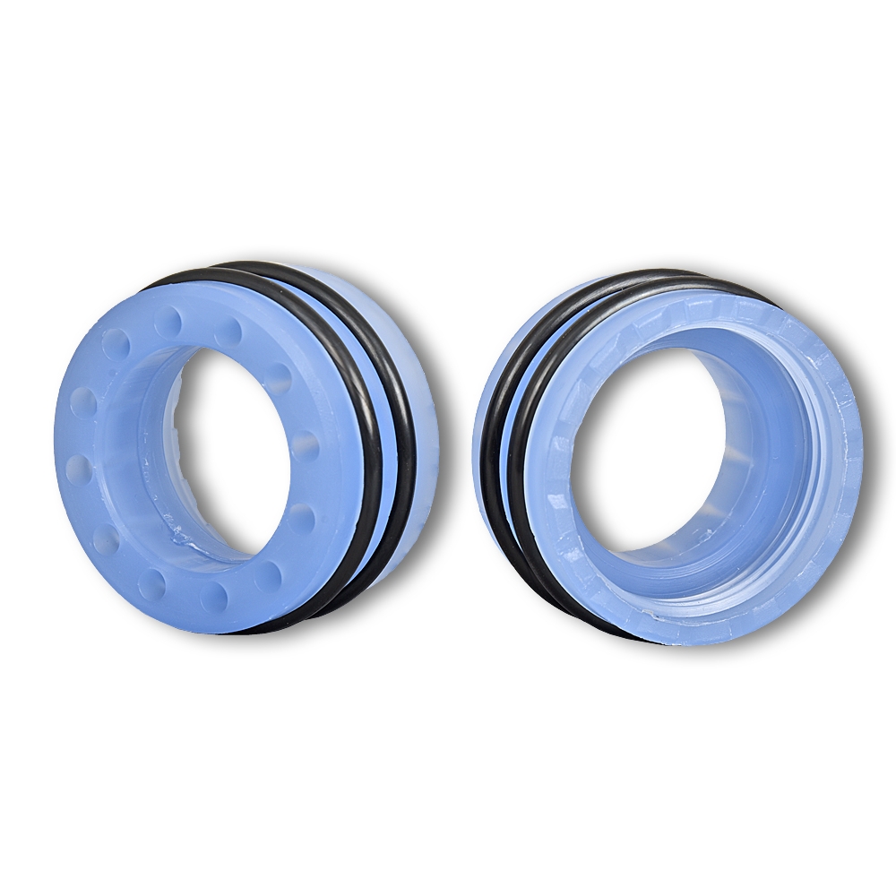 Schroefverbinding kwartscilinder 110 watt blauw